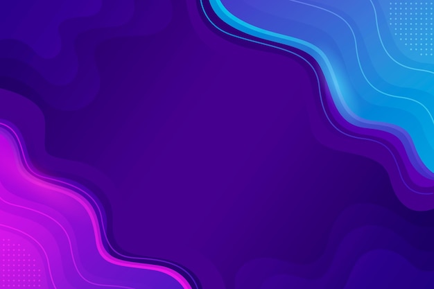 Gradient wavy dynamic background