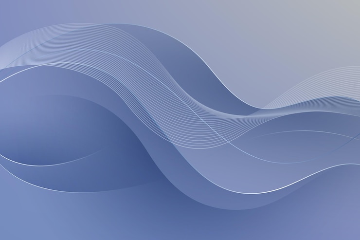 Free Vector gradient wavy grey background