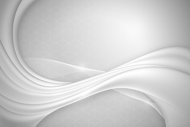 Gradient white monochrome background