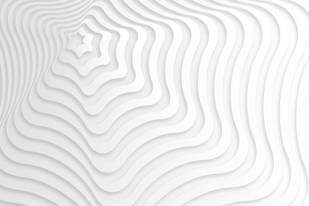 Free vector gradient white monochrome background