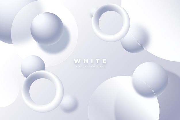 Gradient white monochrome background