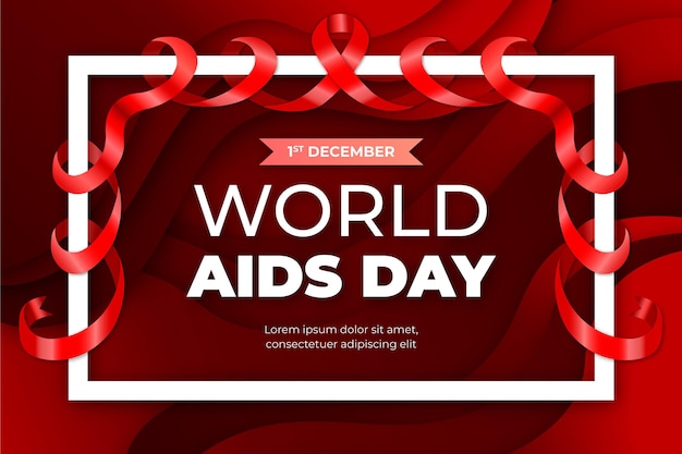 Градиент всемирный день борьбы со СПИДом