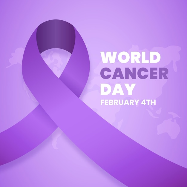 Gradient world cancer day