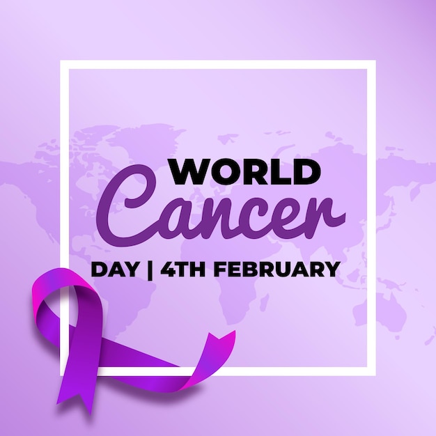 Gradient world cancer day