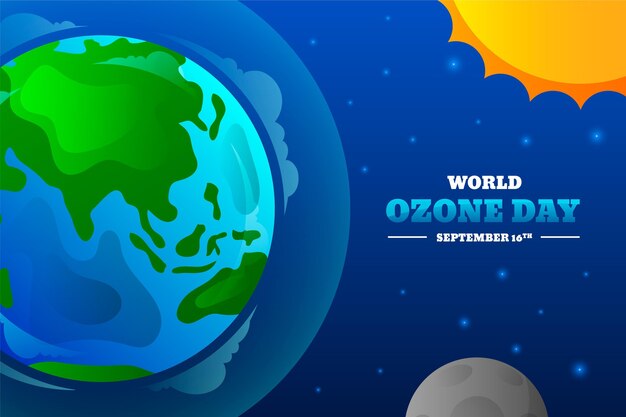 Градиент всемирного дня озона