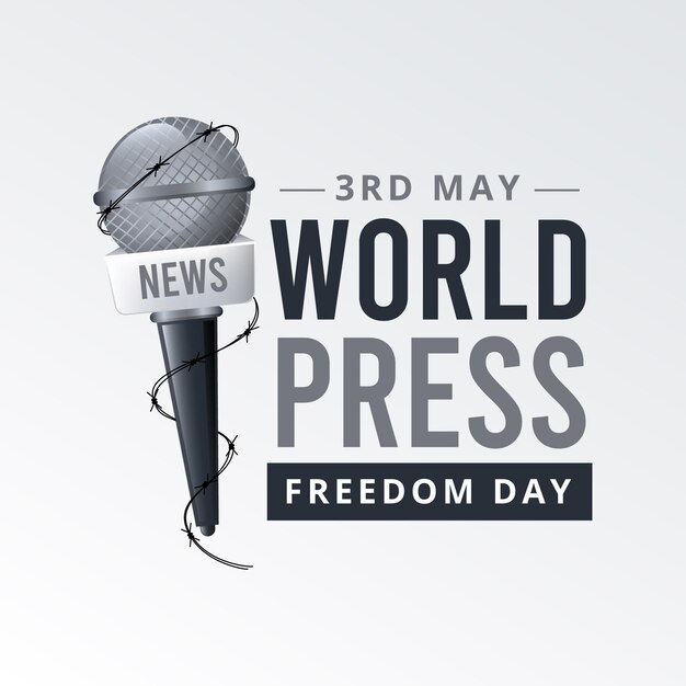 Градиент всемирный день свободы прессы