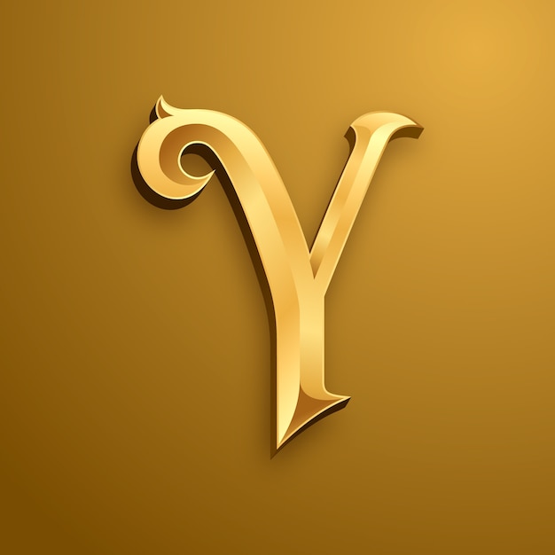 Шаблон логотипа градиента y