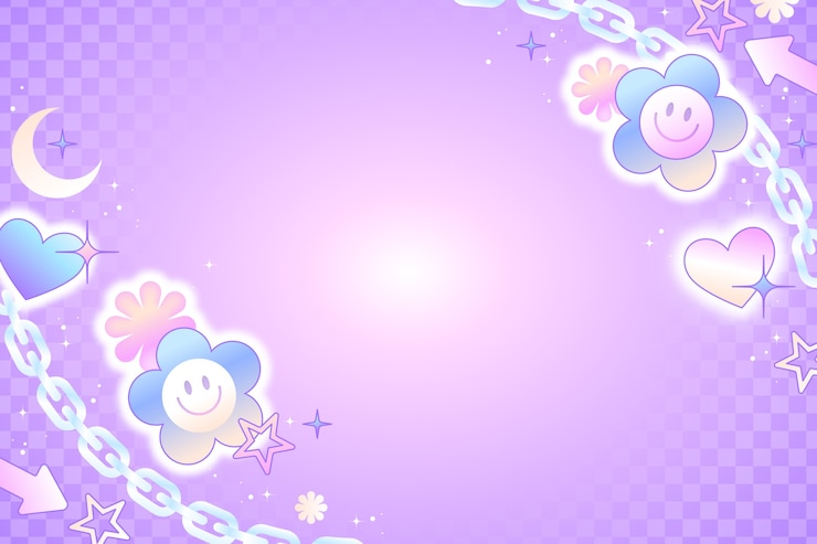 Free Vector gradient y2k background