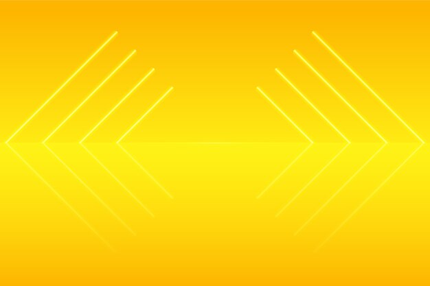 Gradient yellow neon background