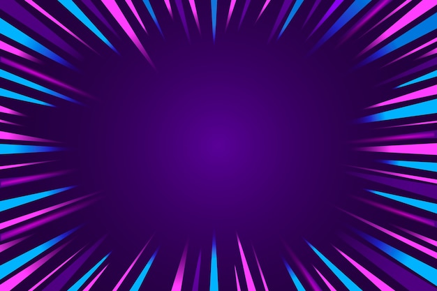 Free vector gradient zoom effect background