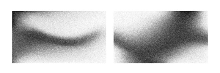 Free Vector grain noise pattern background black dot gradient