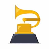 Free vector grammy award