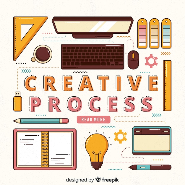 Graphic design creative process