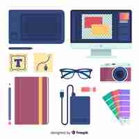 Free vector graphic design element collection