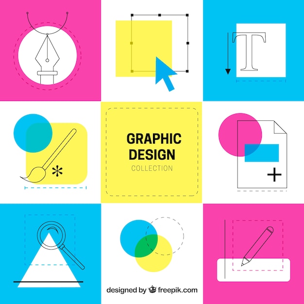 그래픽 디자인 요소 컬렉션