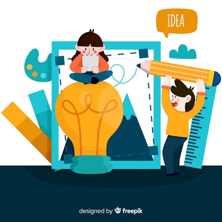 무료 Vector 그래픽 디자인 아이디어 컨셉
