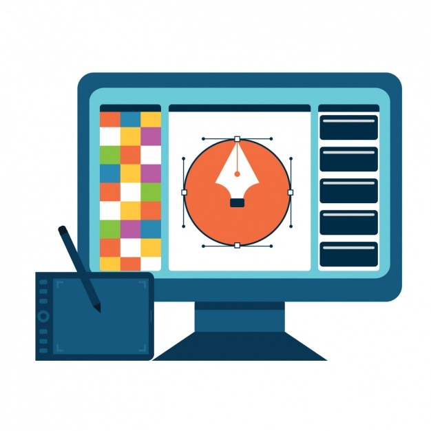 Free Vector graphic design tools design