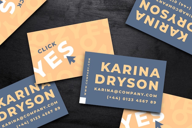 Graphic designers business cards