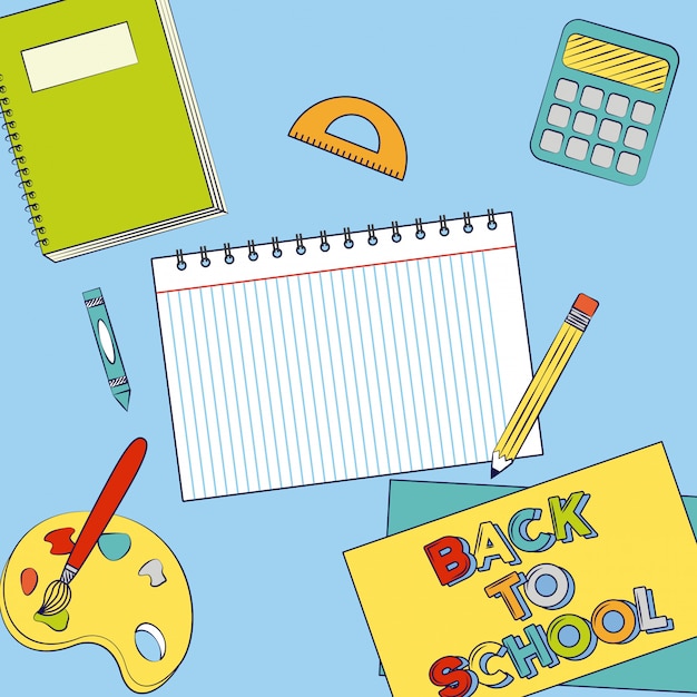 Free vector graphic resources of back to school