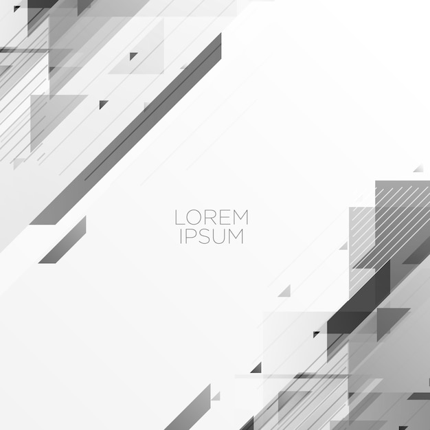 gray abstract geometric background design