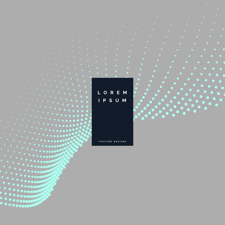 Free Vector gray background with particle dots