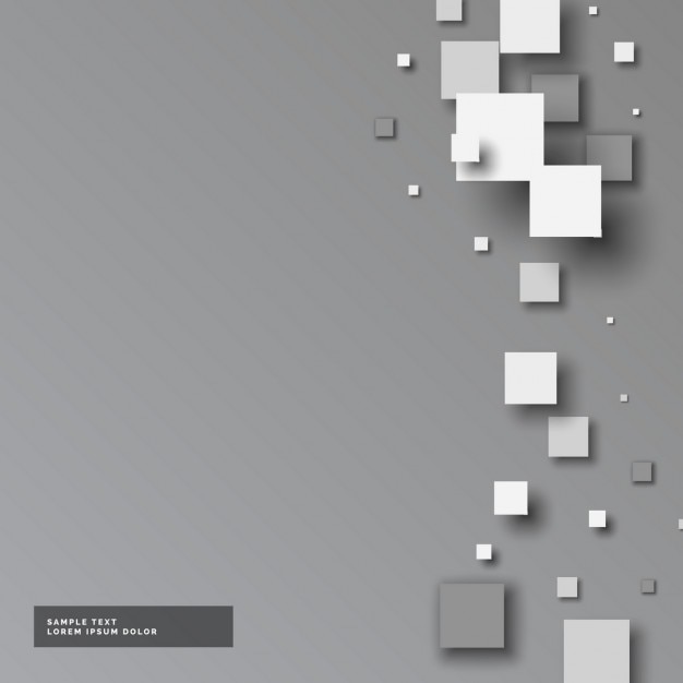 Free Vector gray background with small squares 