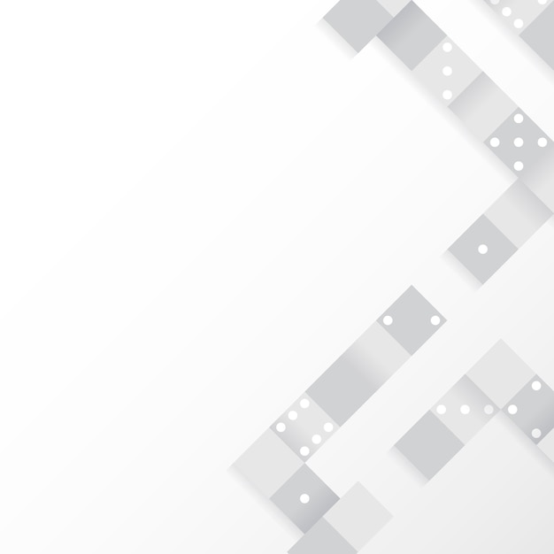 Бесплатное векторное изображение Серые блоки на белом фоне пустой вектор