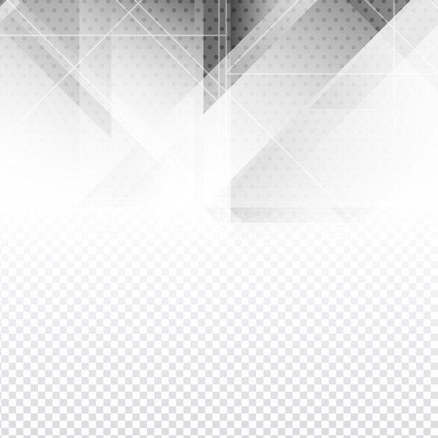 Абстрактный серый цвет дизайн многоугольник на прозрачном фоне