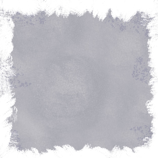 Серый гранж-фон с белой каймой