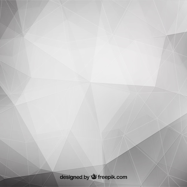 Gray polygonal background