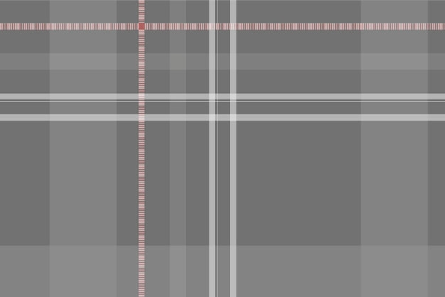 Gray tartan background, traditional scottish design vector