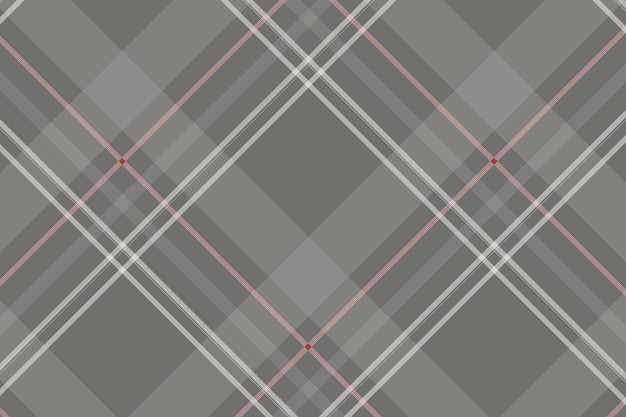 Gray tartan seamless pattern background