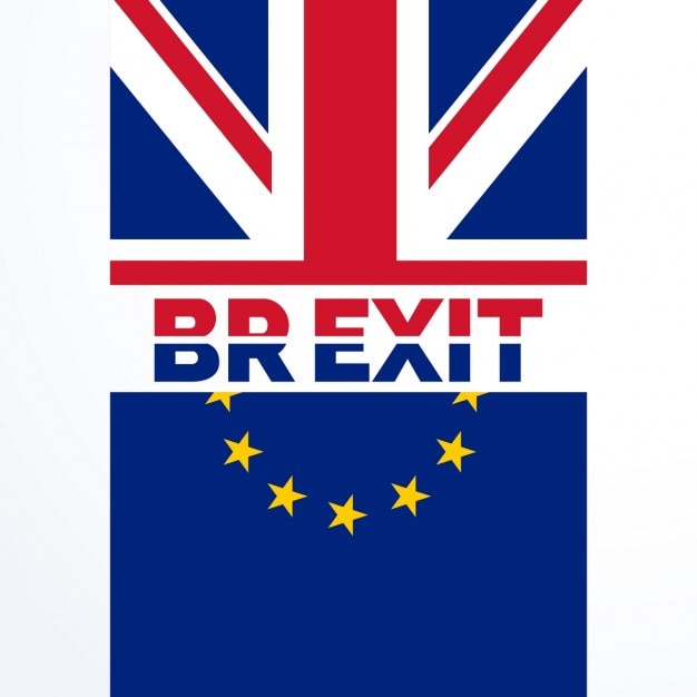 Free vector great britian exit vote decision in brexit referendum