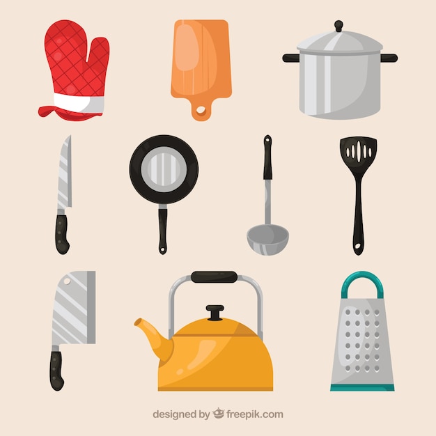 Great selection of flat cook elements