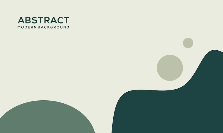 Free Vector green abstract background