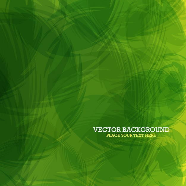 Free vector green abstract background