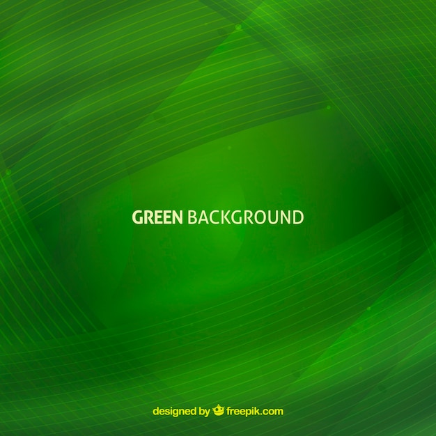 Free vector green abstract background