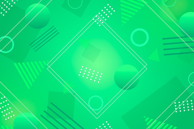 Free vector green abstract background