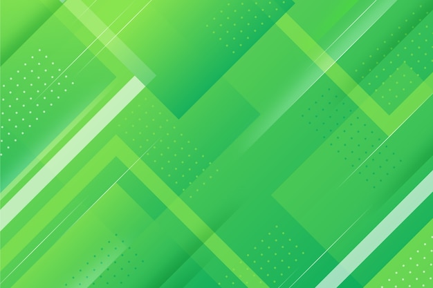 Free Vector | Green abstract geometric background