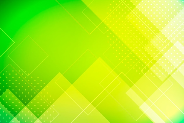 Free vector green abstract geometric background