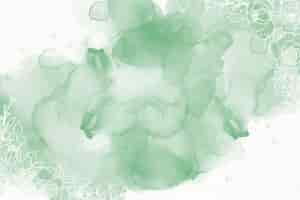 Free vector green alcohol ink background