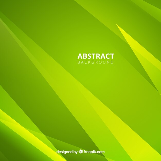 Green background in abstract style