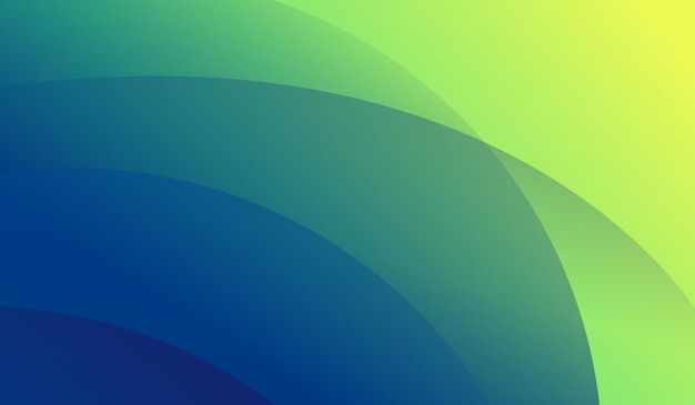 Free vector green background gradient abstract design modern