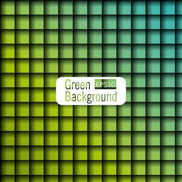 Free vector green background style design