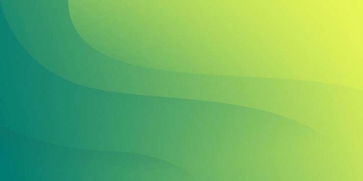 Free Vector green background wave gradient design