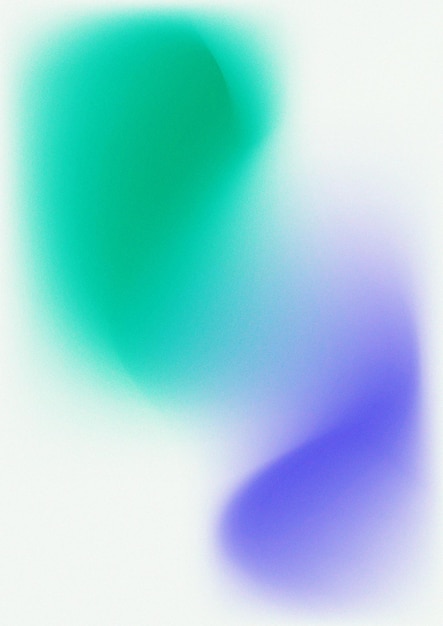 Green blue gradient blur background vector