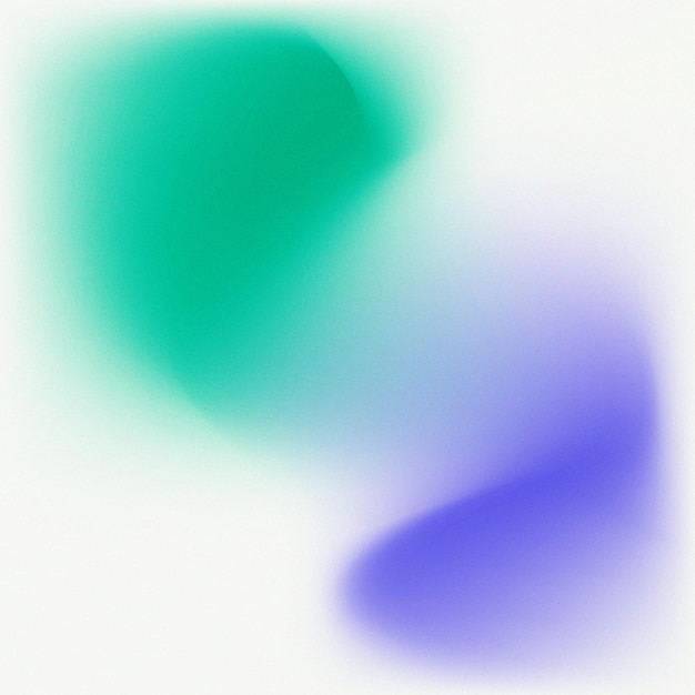 Green blue gradient blur background