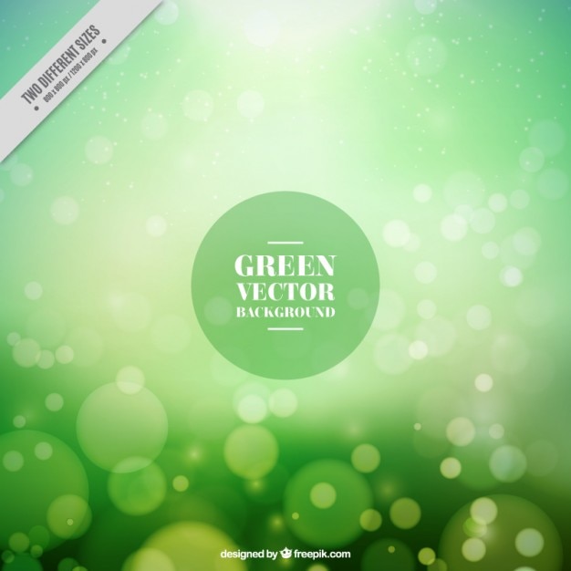 Free vector green bright background