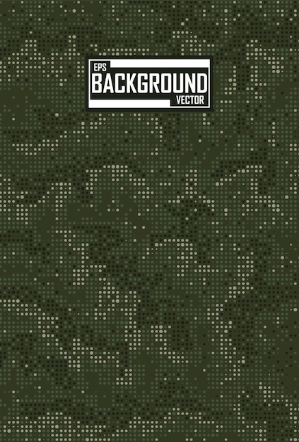 Free vector green camouflage background