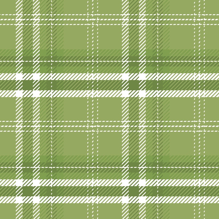 Free Vector green christmas themed plaid style background